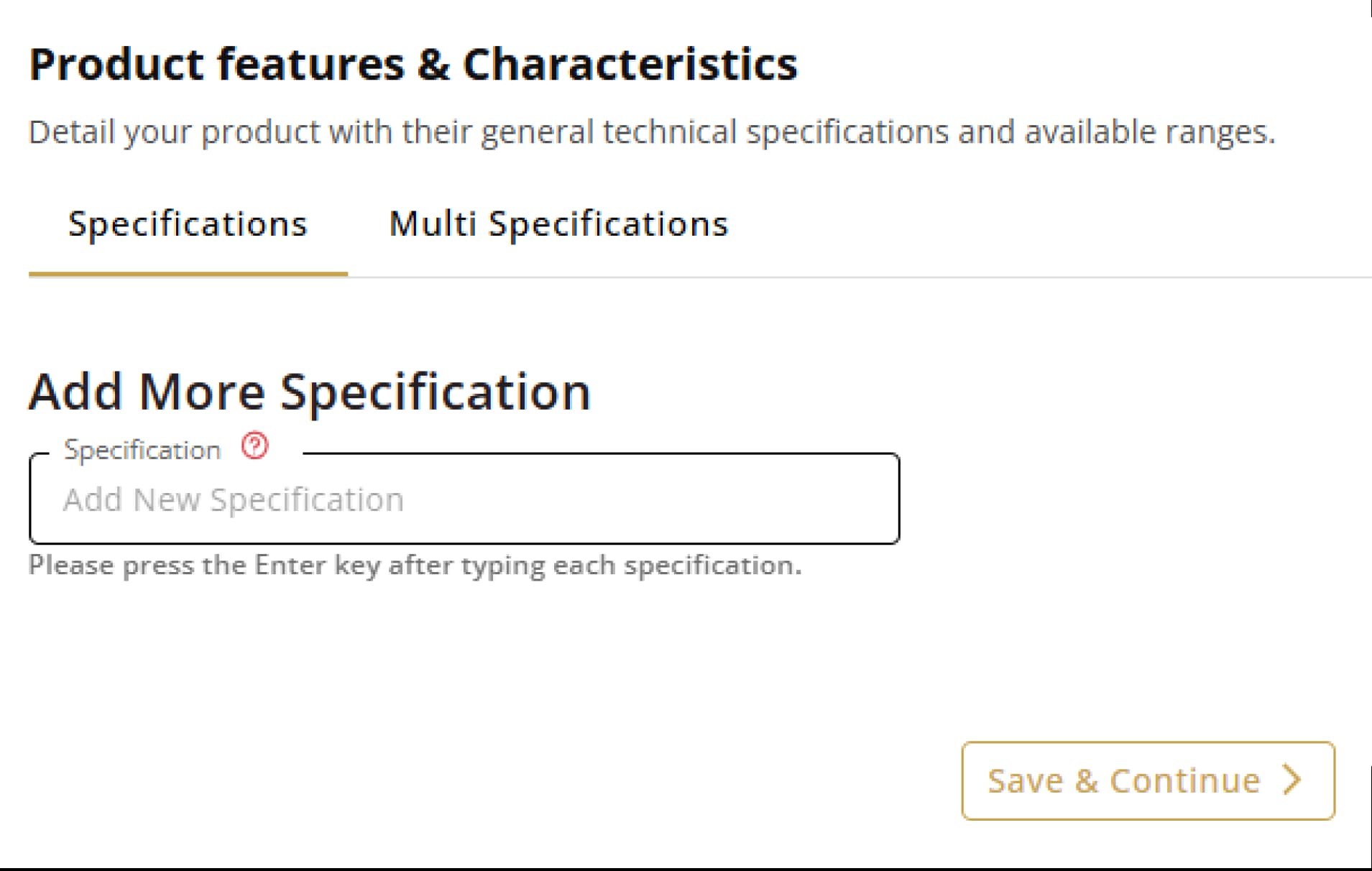 Product Addition Mockup