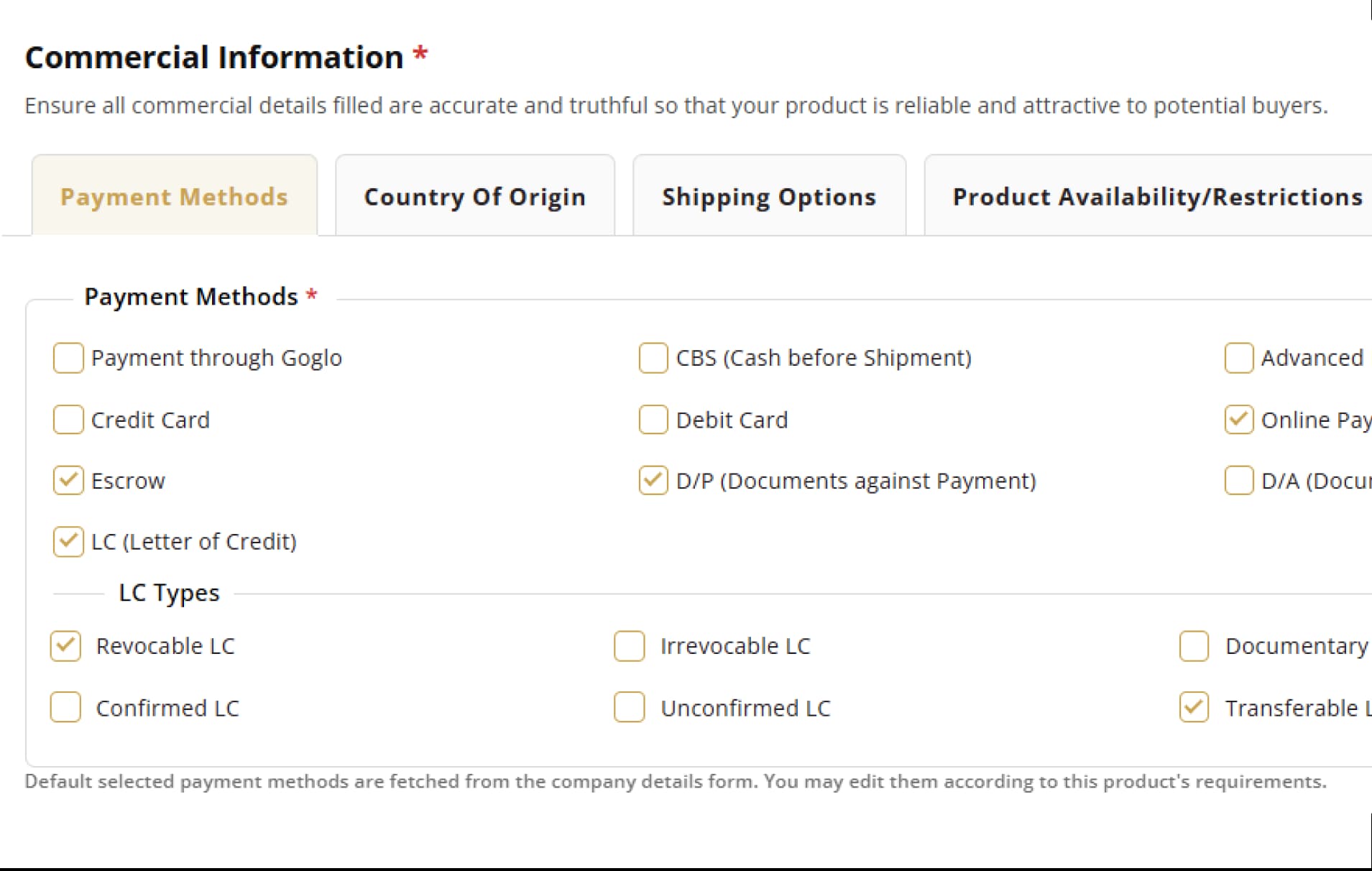 Product Addition Mockup